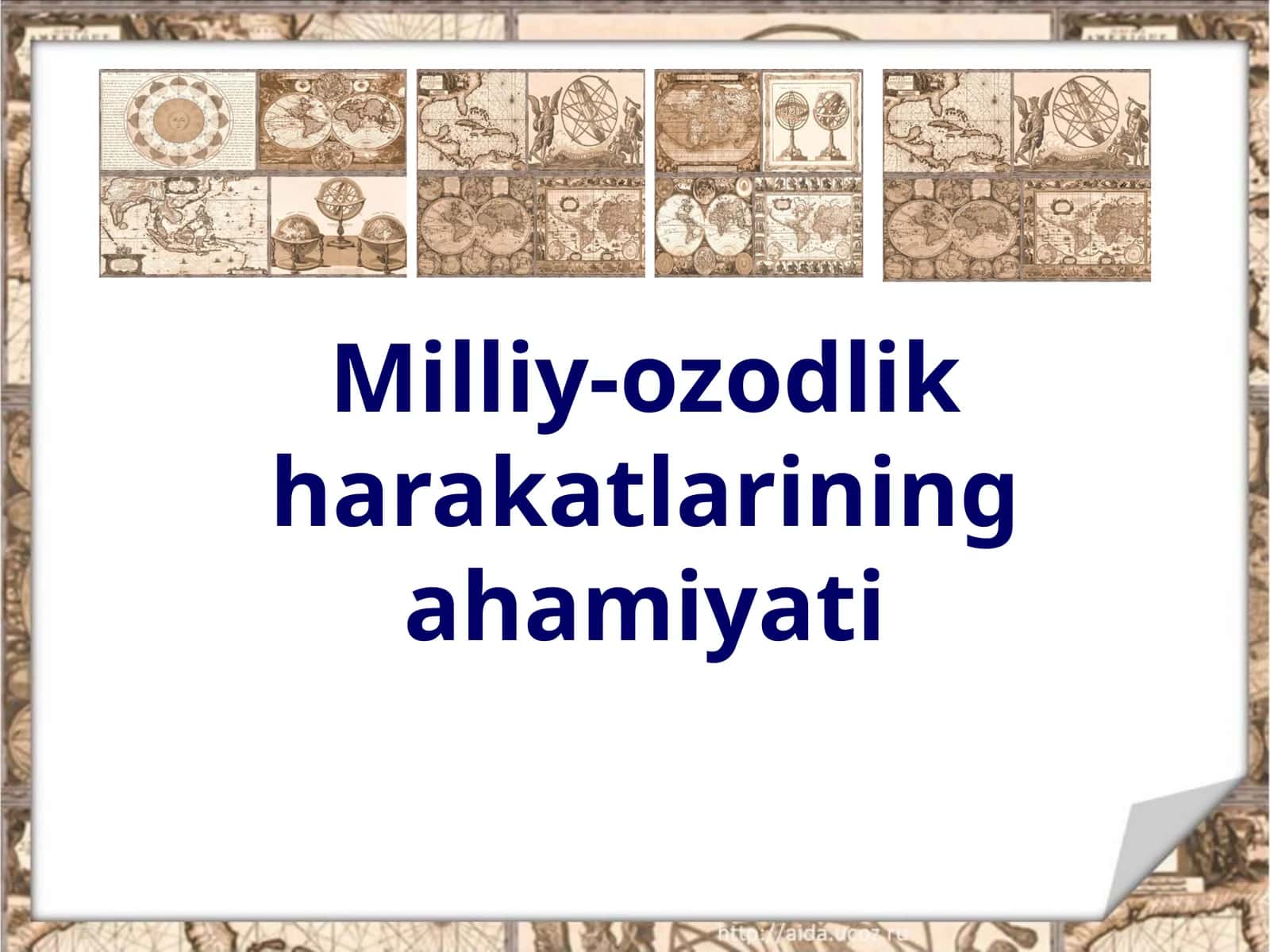 Milliy-ozodlik harakatlarining ahamiyati 1