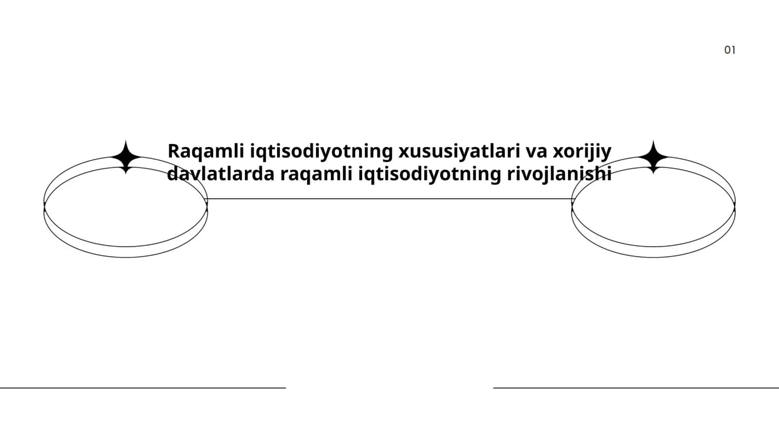 Raqamli iqtisodiyotning xususiyatlari va xorijiy davlatlarda raqamli iqtisodiyotning rivojlanishi 1