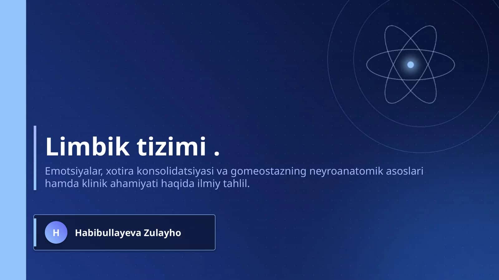 Limbik tizimi . 1