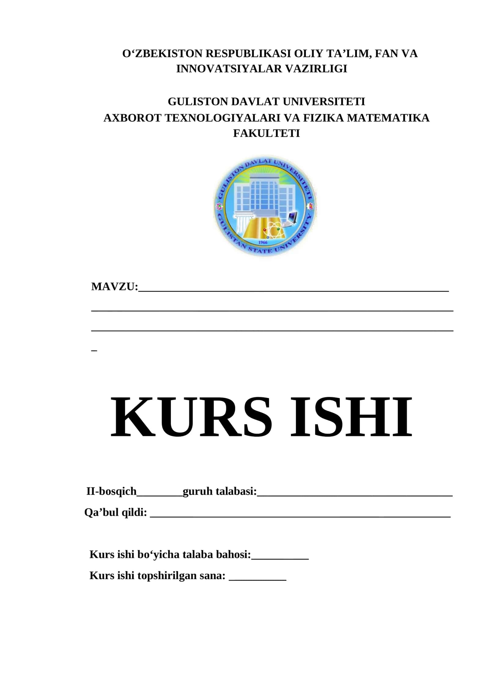 TIZIM TUZILMASI VA TEXNOLOGIK YECHIMLAR 1