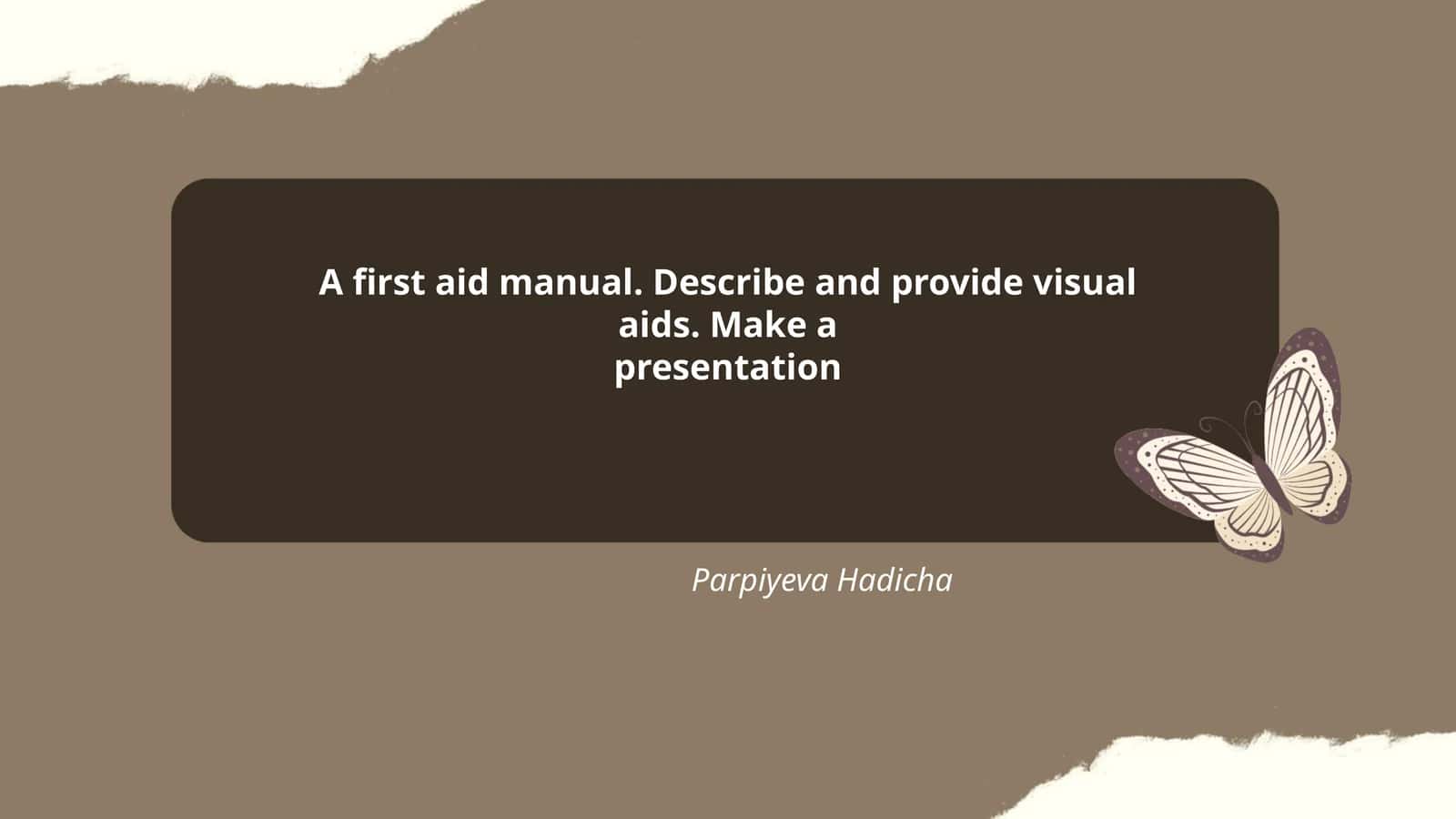 First Aid Manual 1