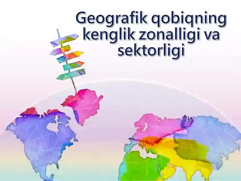 Geografik qobiqda zonallik qonuniyati