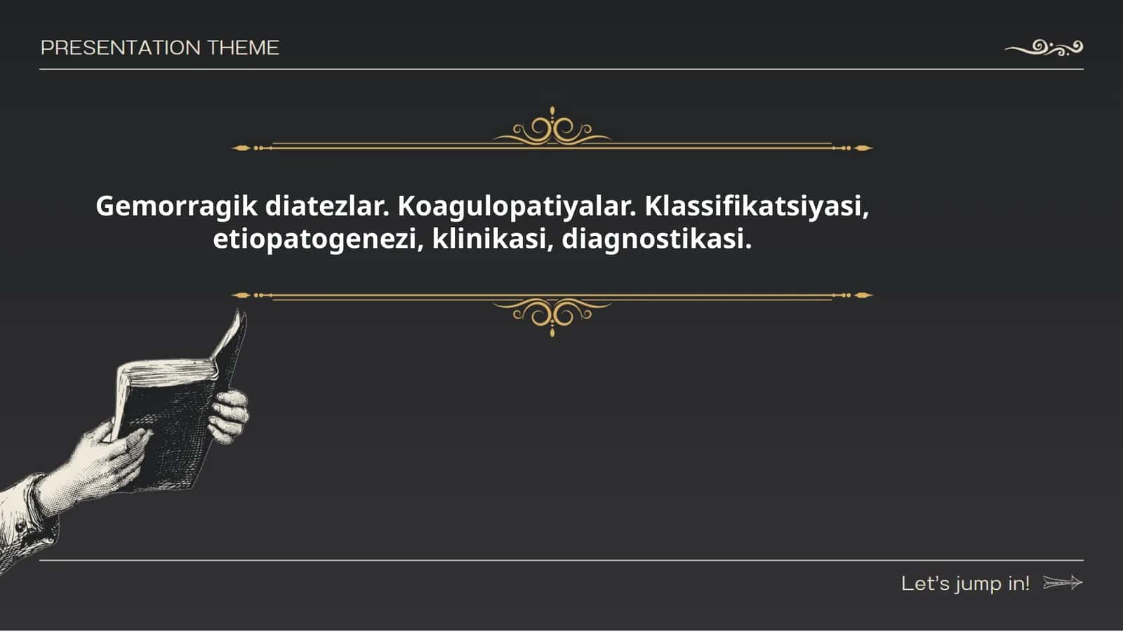 Gemorragik Diatezlar va Koagulopatiyalar 1