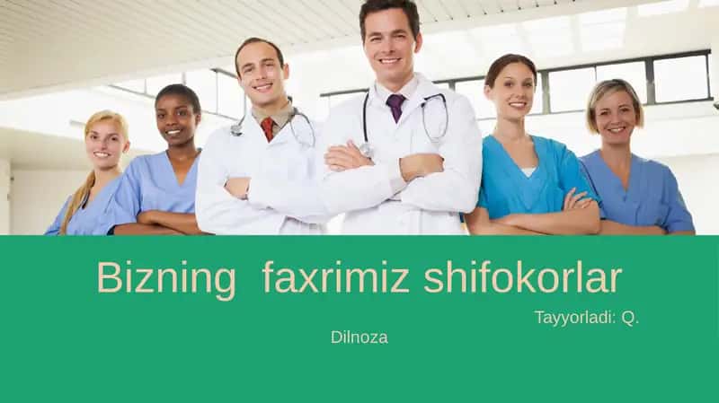 Shifokorlik kasbi 1