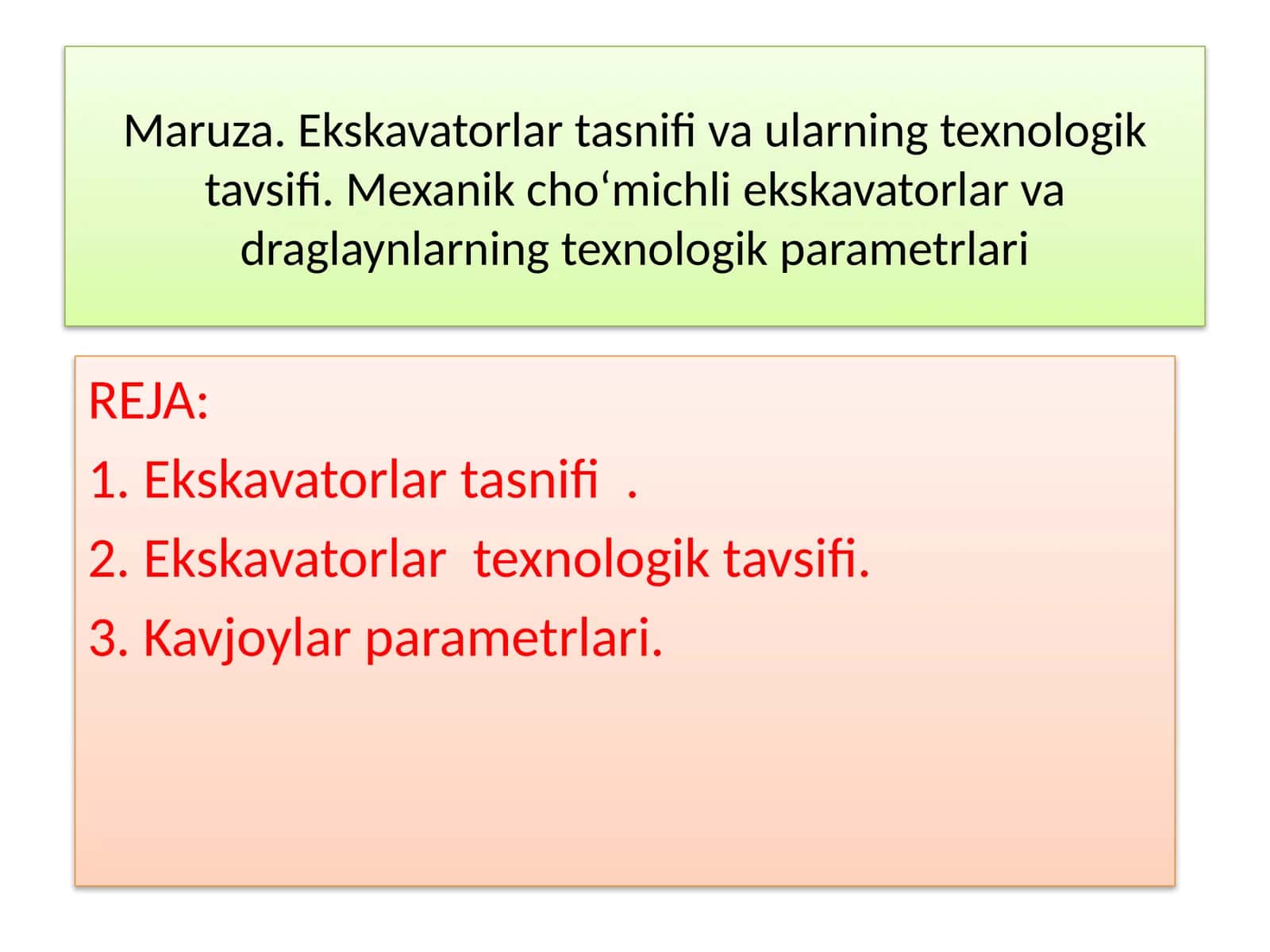 Ekskavatorlartasnifi 1