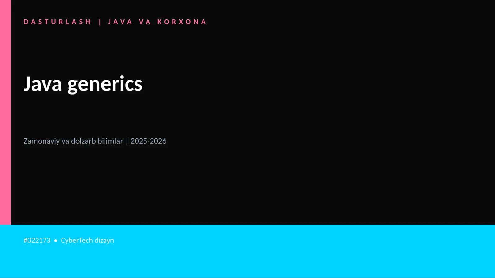 Java generics 1