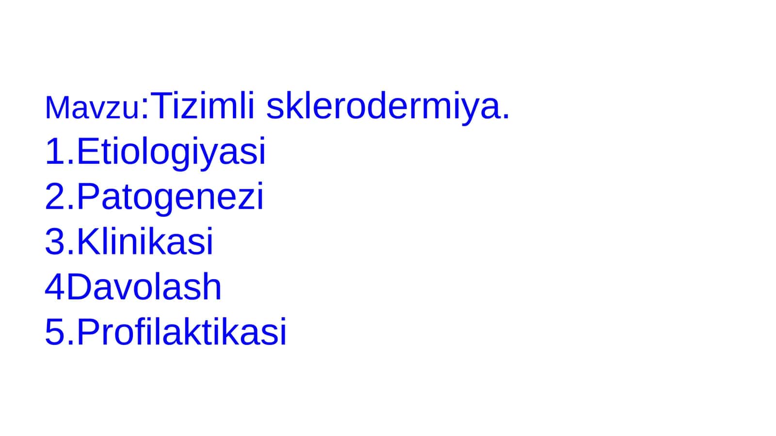 Tizimli sklerodermiya 1