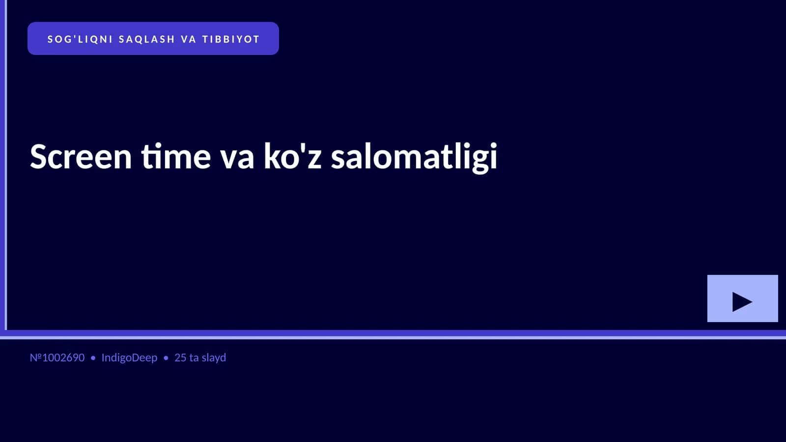 Screen time va ko'z salomatligi 1
