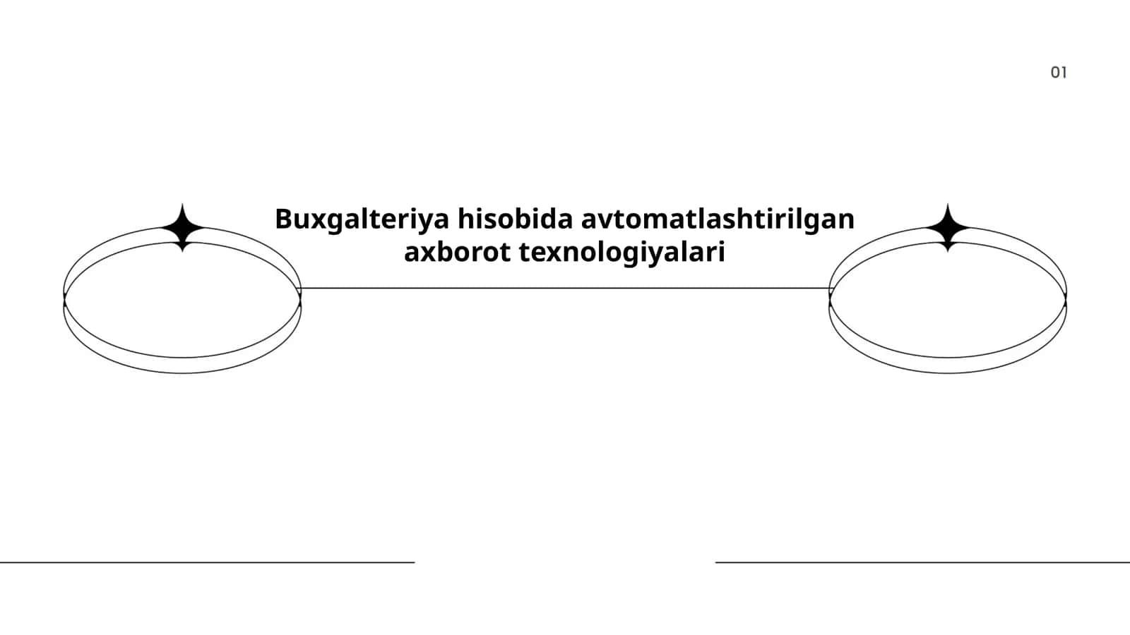 Avtomatlashtirilgan buxgalteriya axborot tizimlari 1