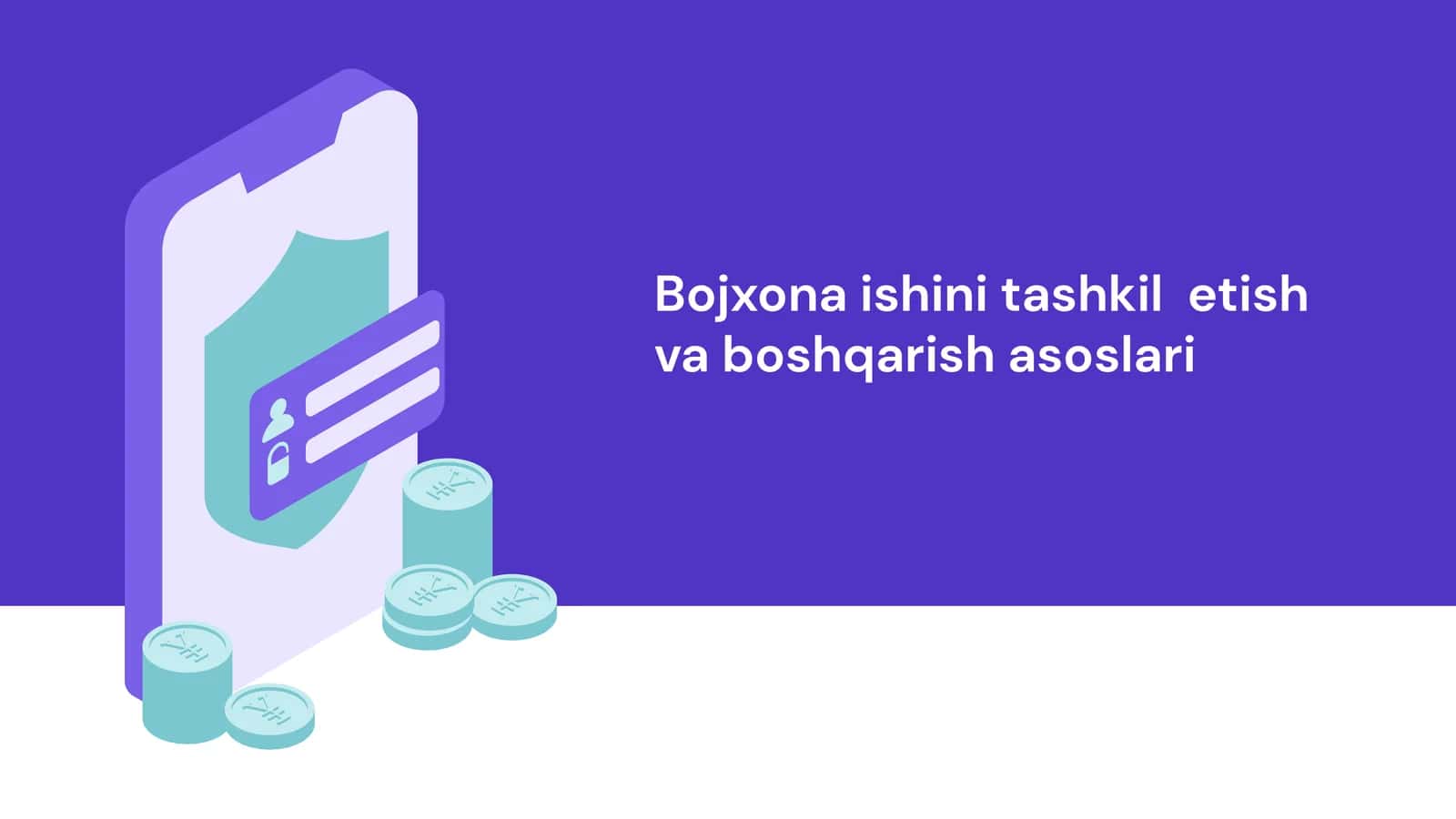 Bojxona ishini tashkil  etish va boshqarish asoslari 1