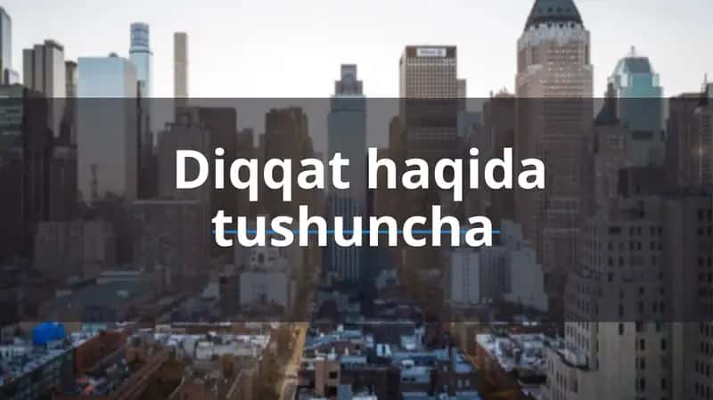 Diqqat haqida tushuncha 1
