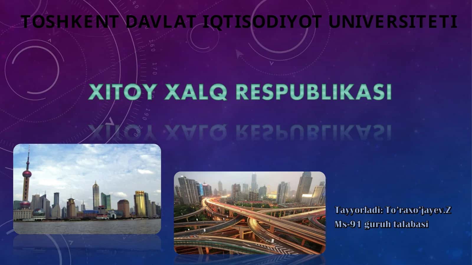 Xitoy xalq respublikasi 1