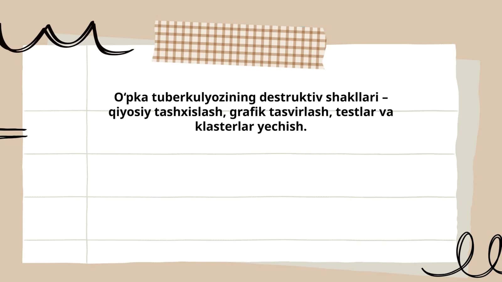 O‘pka tuberkulyozining destruktiv shakllari 1