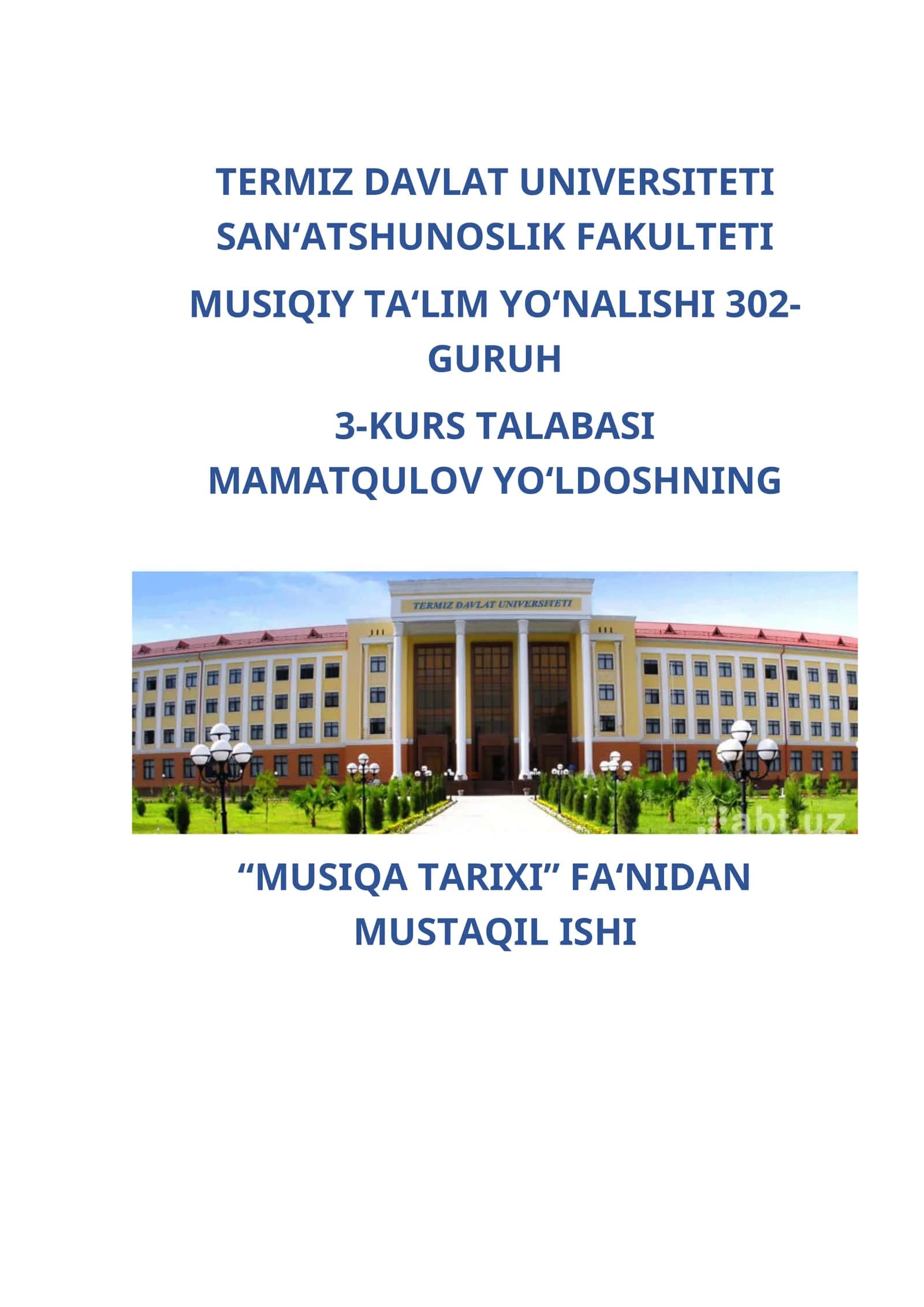 O‘zbek kompozitorlari va bastakorlari 1