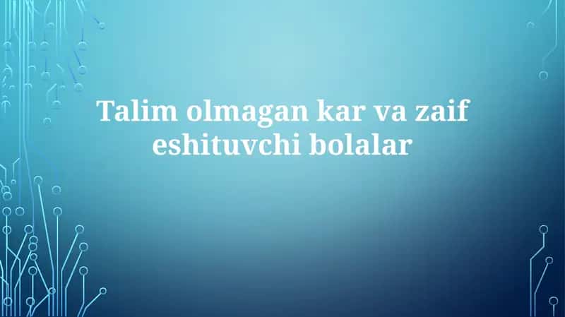 Talimolmagankarvazaifeshituvchibolalar 1