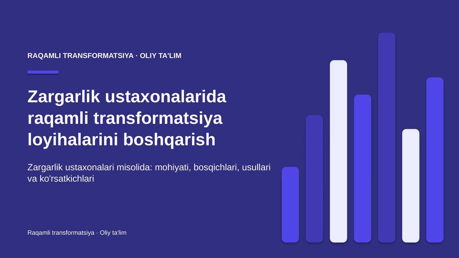 zargarlik ustaxonalarida raqamli transformatsiya loyihalarini boshqarish 4361 1
