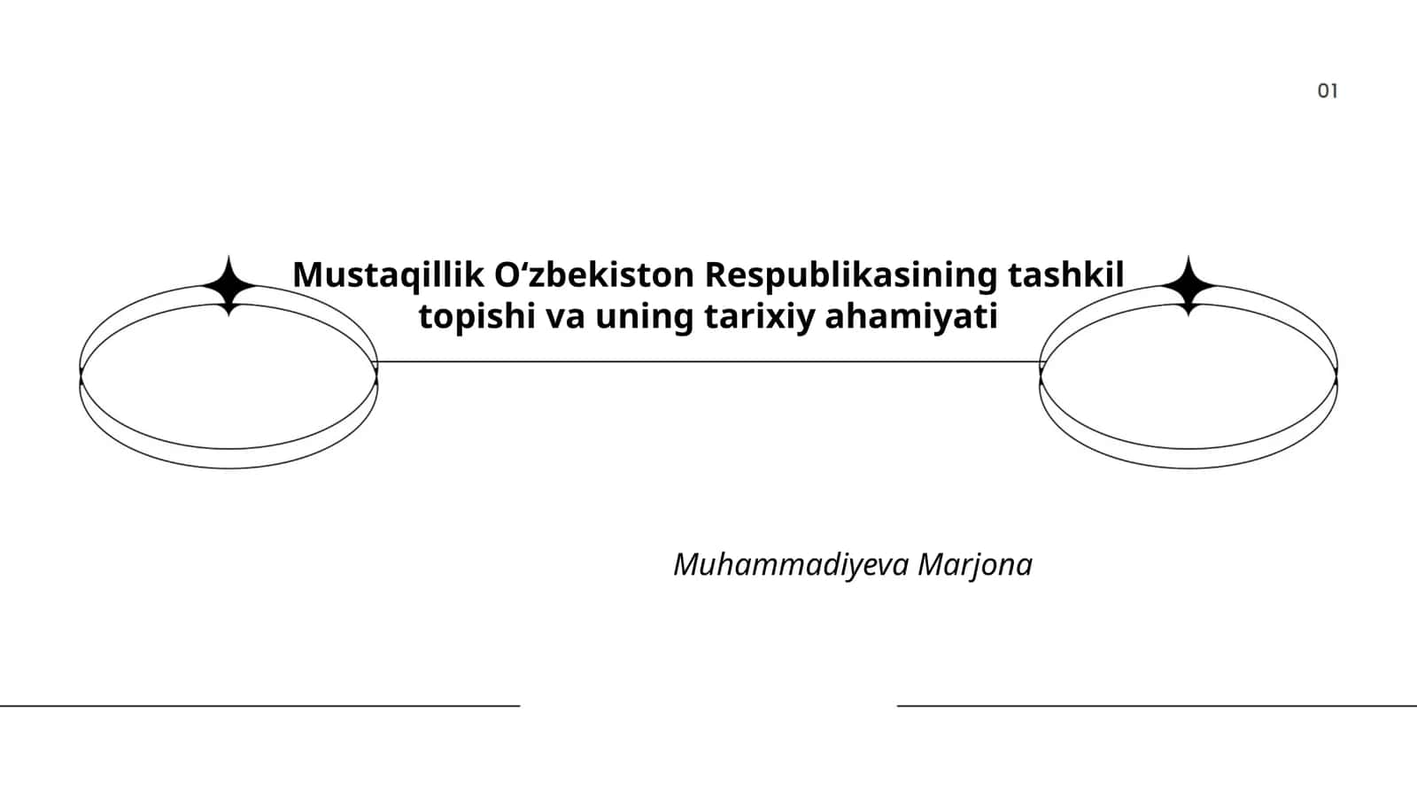 Mustaqillik Oʻzbekiston Respublikasining tashkil topishi va uning tarixiy ahamiyati 1