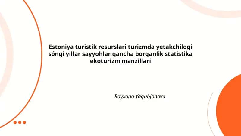 Estoniya turistik resurslari 1