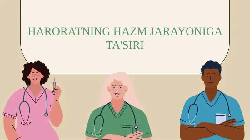 HARORATNING HAZM JARAYONIGA TA'SIRI 1
