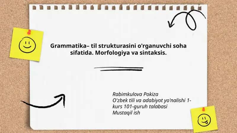 O'zbek tili va adabiyot 1