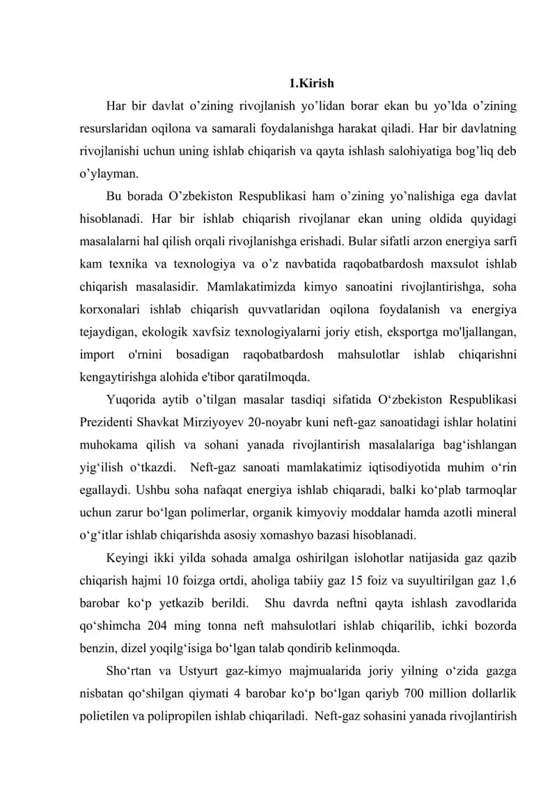 Neft-gaz sanoati muammolari 1