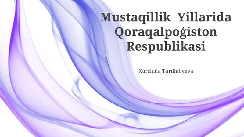 Qoraqalpoģiston Respublikasi 1