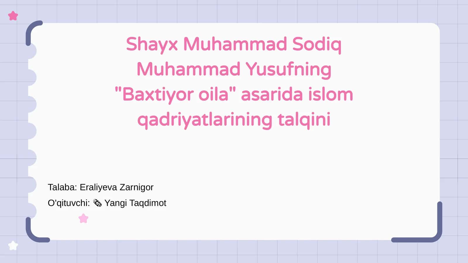 Baxtiyor oila 1