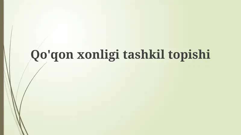Qo'qonxonligitashkiltopishi 1