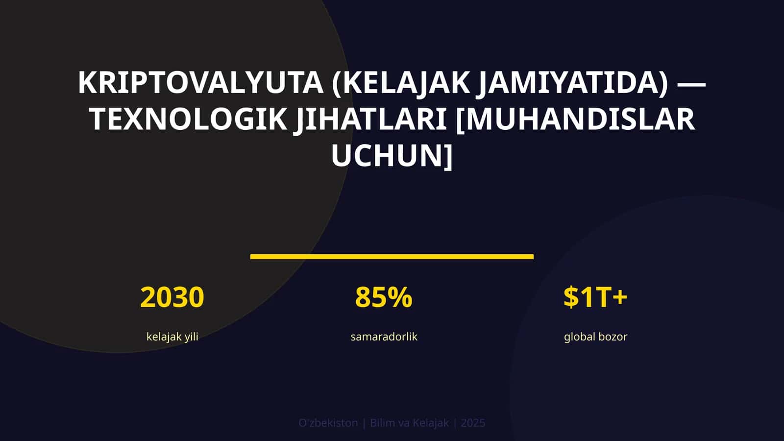 Kriptovalyuta (kelajak jamiyatida) — texnologik jihatlari [muhandislar uchun] 1