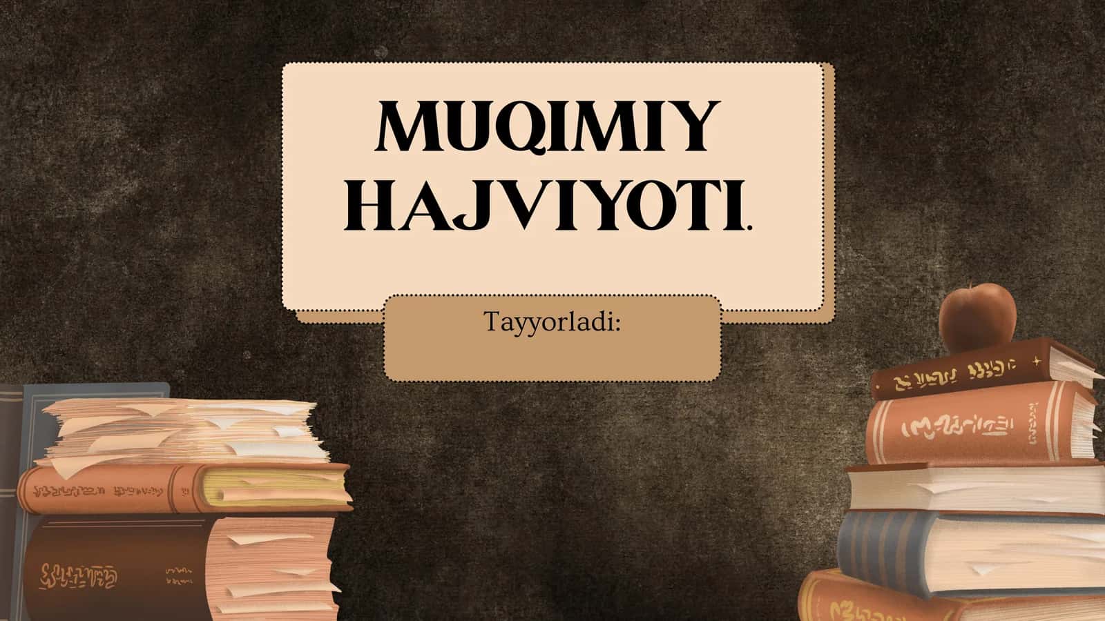 MUQIMIY HAJVIYOTI 1