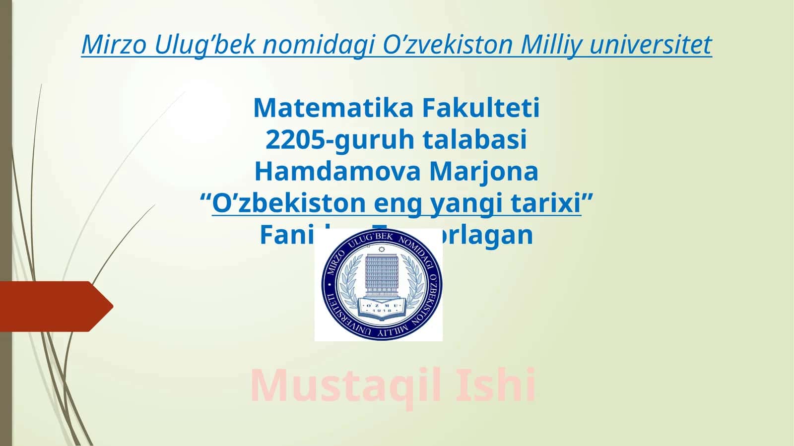 O’zbekiston eng yangi tarixi 1