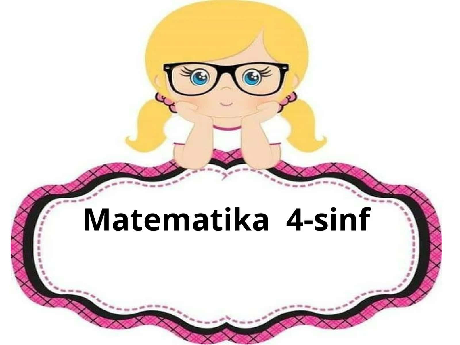 4-sinf Matematika fanidan - Kvadrat metr mavzusida taqdimot 1