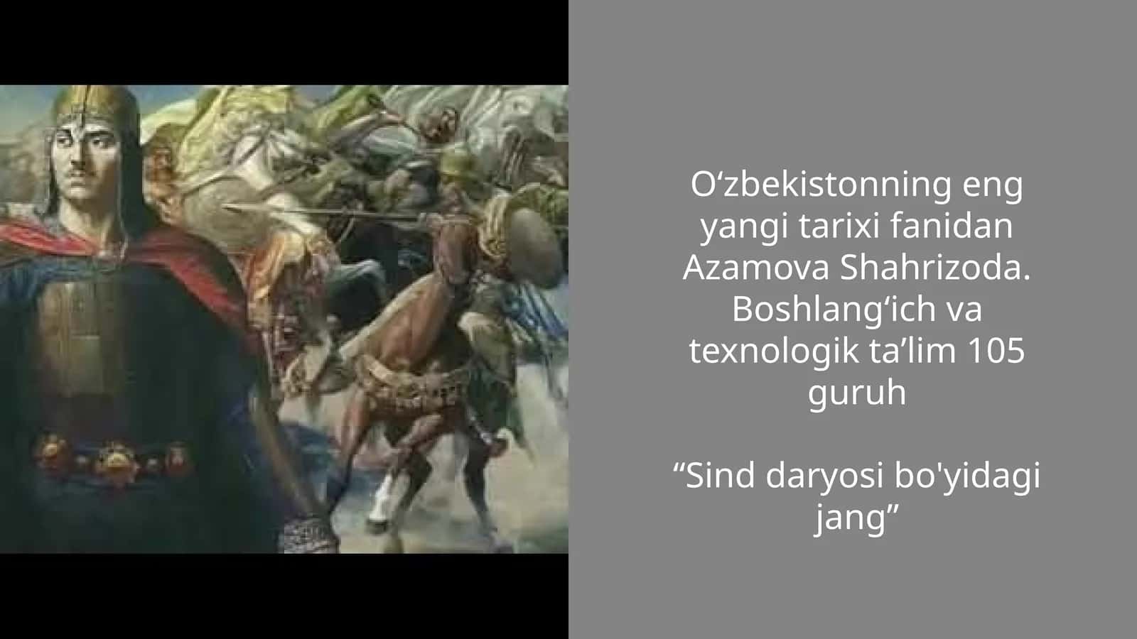 Sinddaryosibo'yidagi jang 1