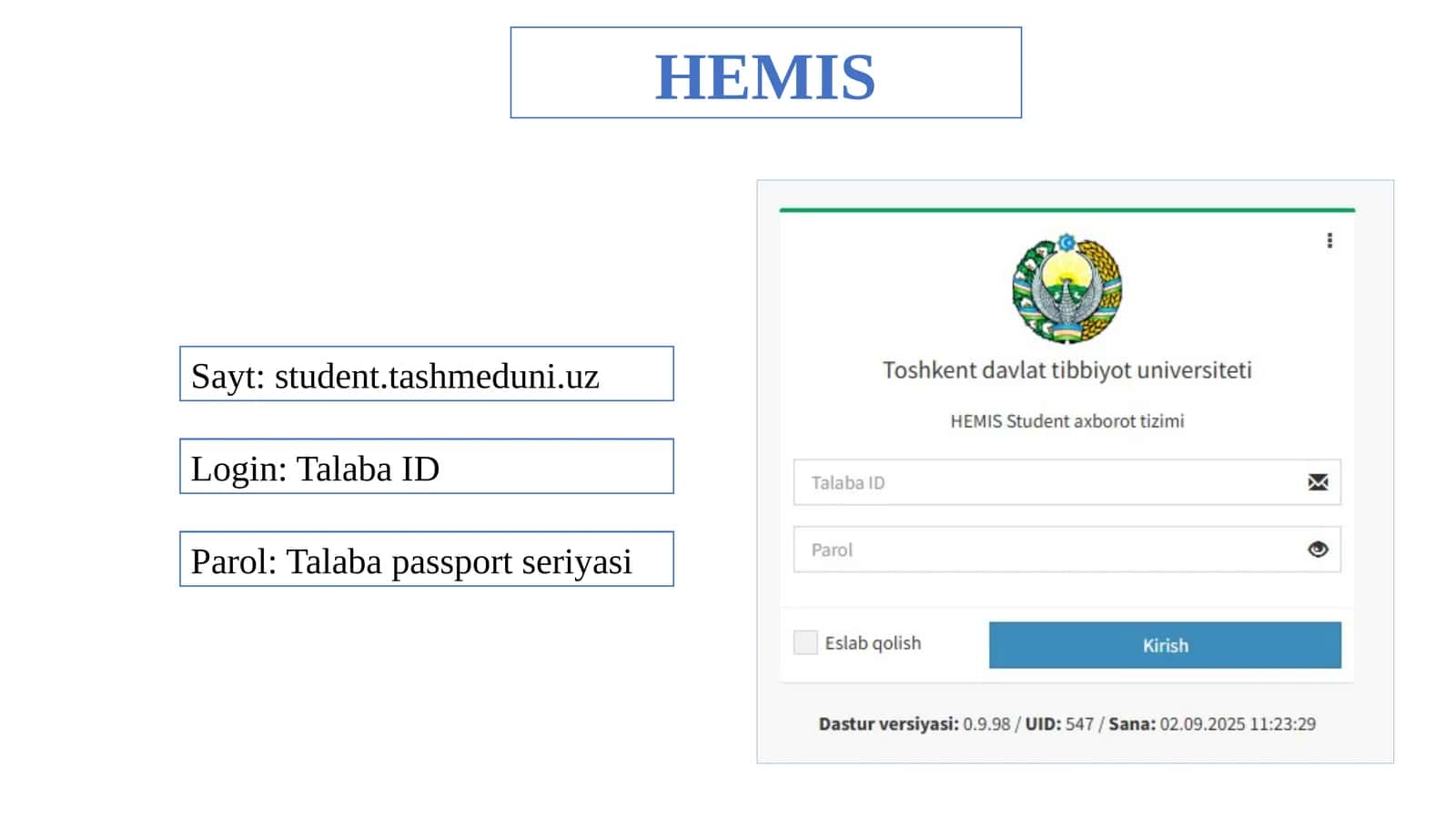 HEMIS 1