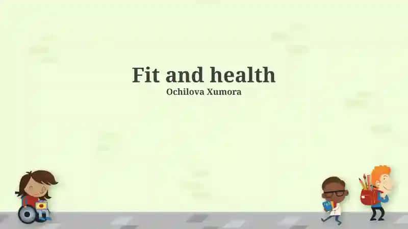 Defining Fitness and Health: A Holistic Approach