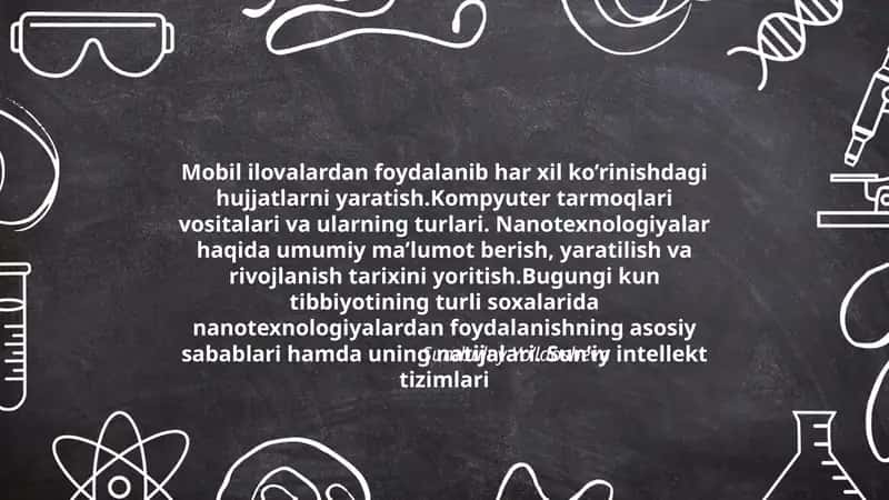 Nanotexnologiyalar va tibbiyot 1