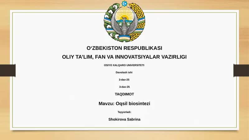 Oqsil biosintezi 1
