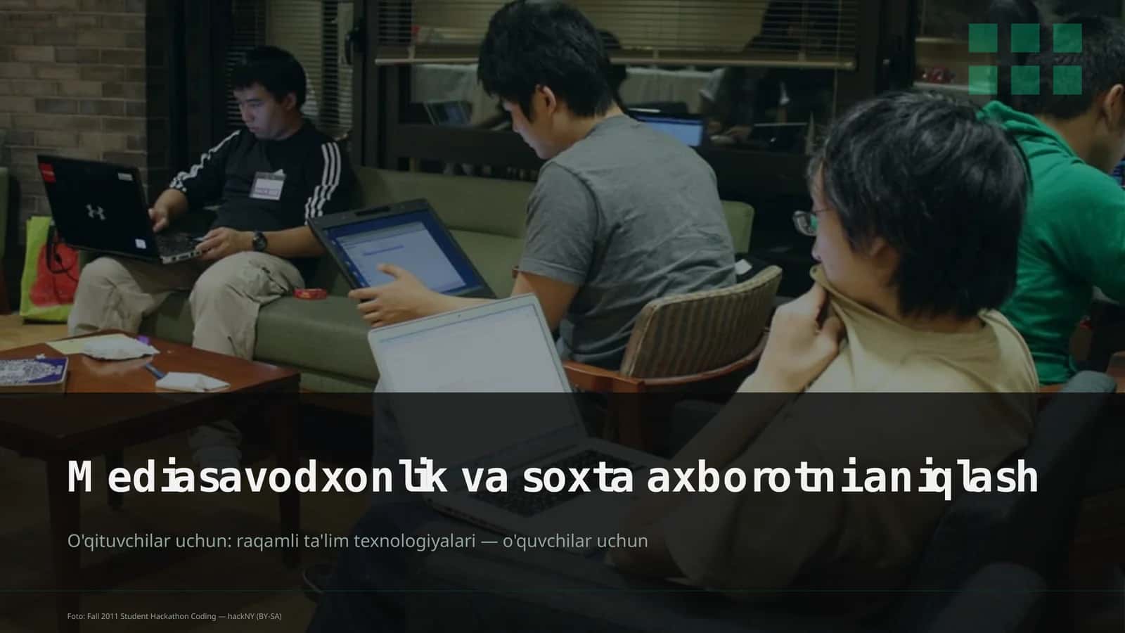 Mediasavodxonlik va soxta axborotni aniqlash 1