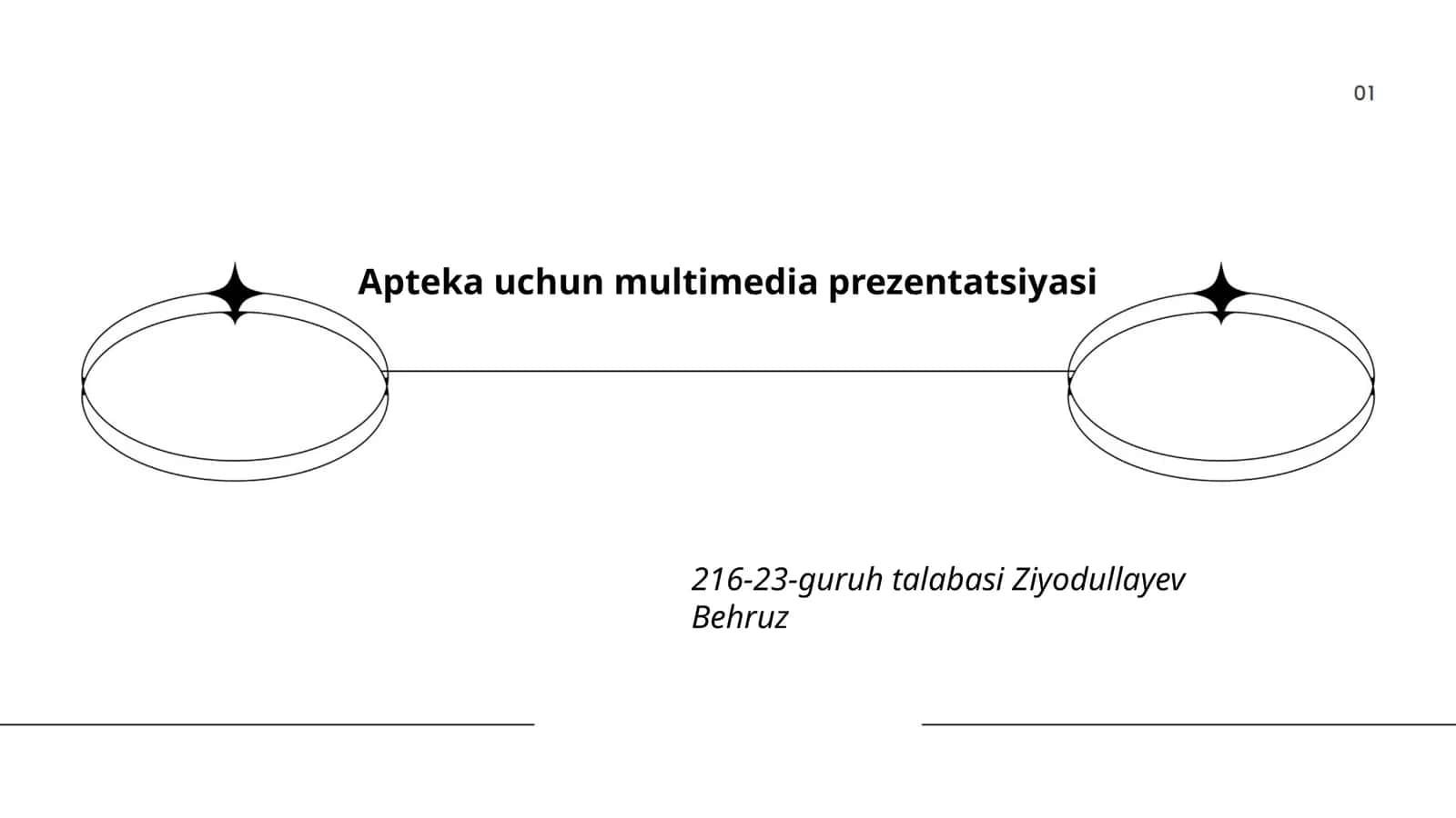 Apteka uchun multimedia prezentatsiyasi 1