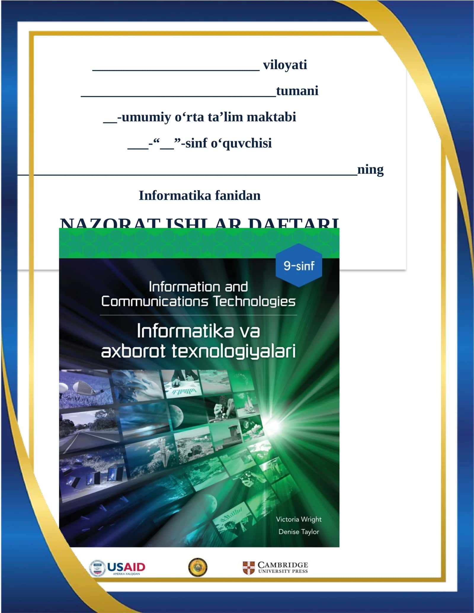 Informatika fanidan 1
