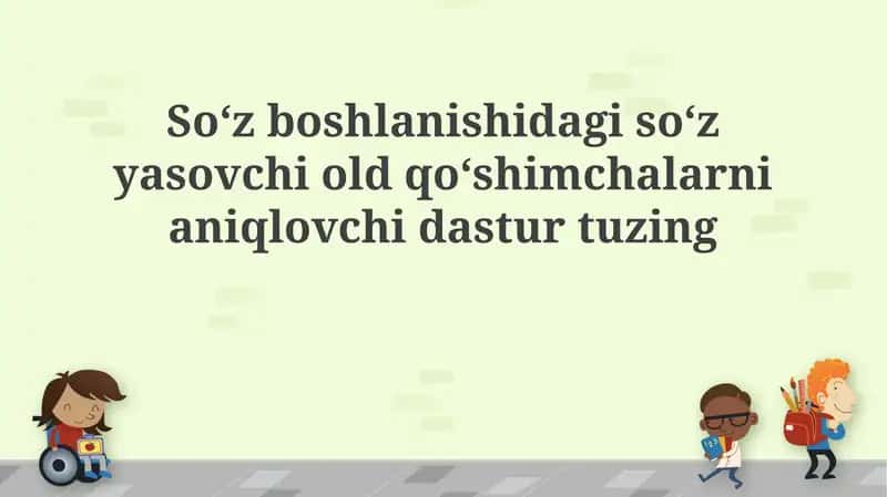 Prefikslarni Aniqlash Algoritmi va Kod Namunalari 1