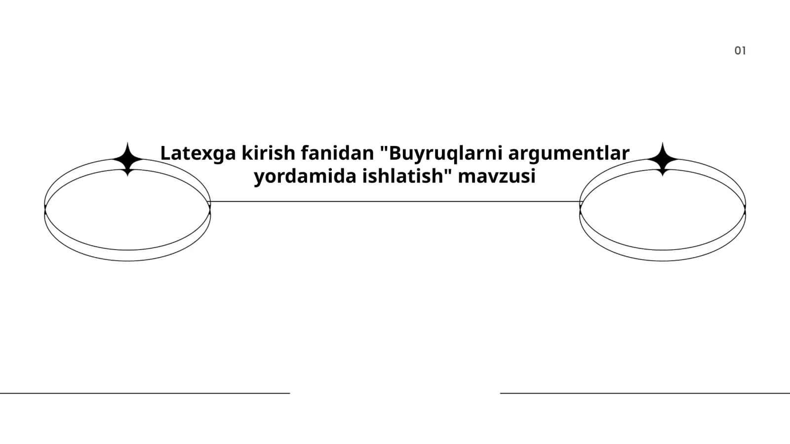 Buyruqlarni argumentlar yordamida ishlatish 1