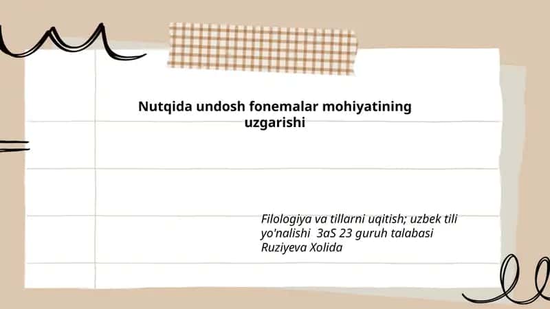 Nutqida undosh fonemalar mohiyatining uzgarishi 1