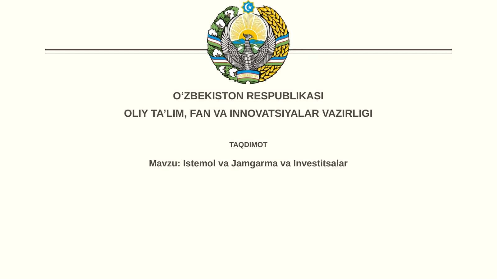 Kreditlar va Qarzni Boshqarish 1