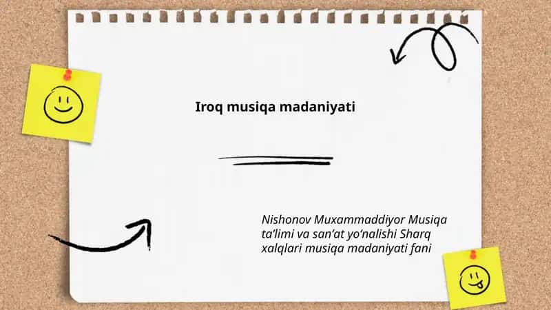 Iroq musiqa madaniyati 1