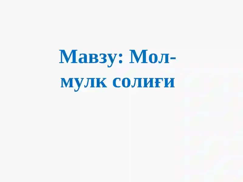 Мол-мулксолиғи