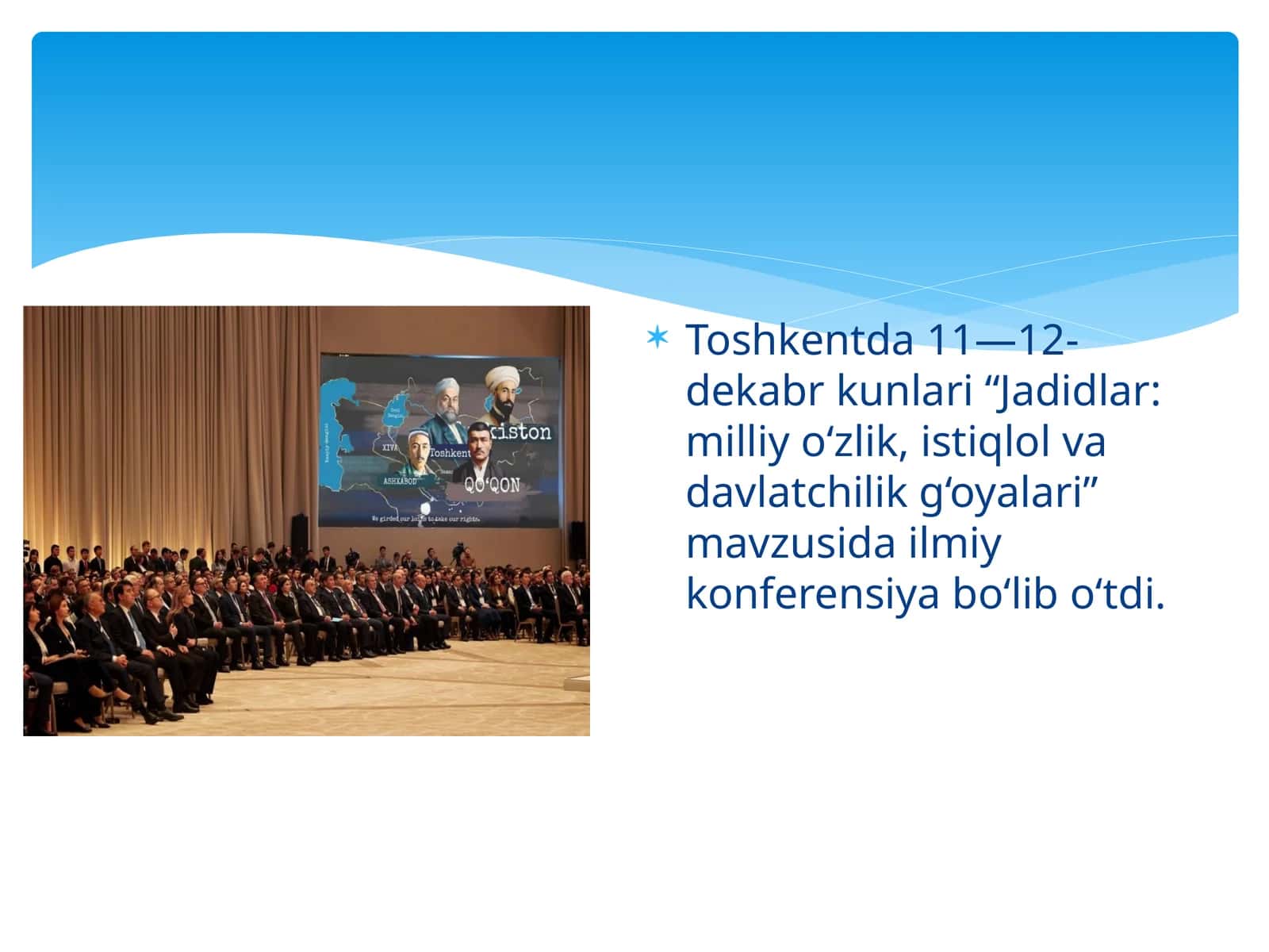 Jadidlar: milliy o‘zlik, istiqlol va davlatchilik g‘oyalari 1