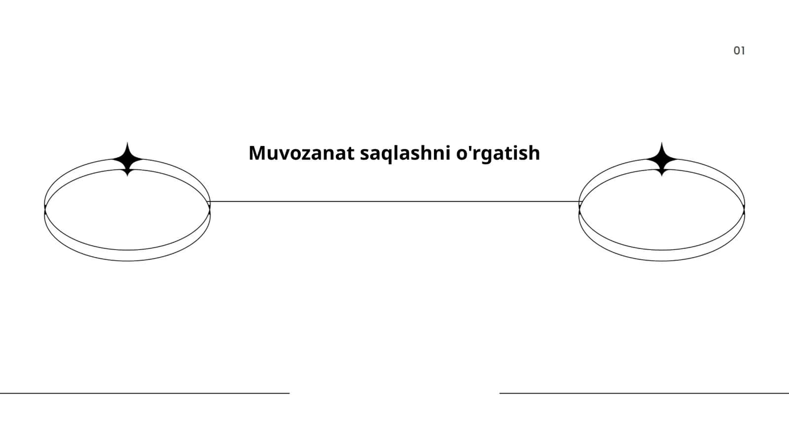 Muvozanat saqlashni o'rgatish 1