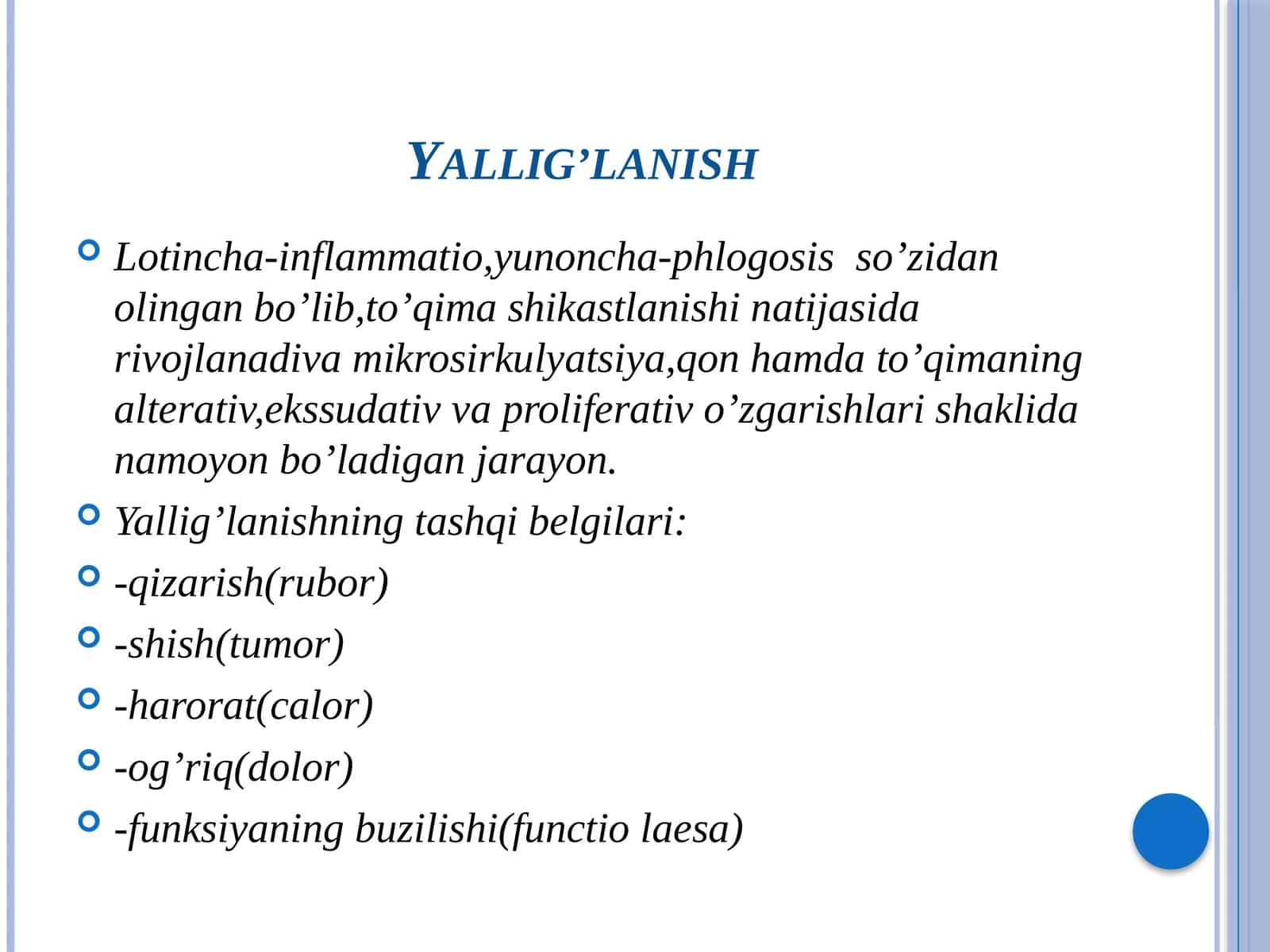 Yallig’lanish 1