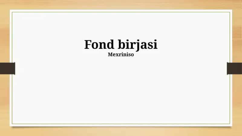 Fond Birjasi 1
